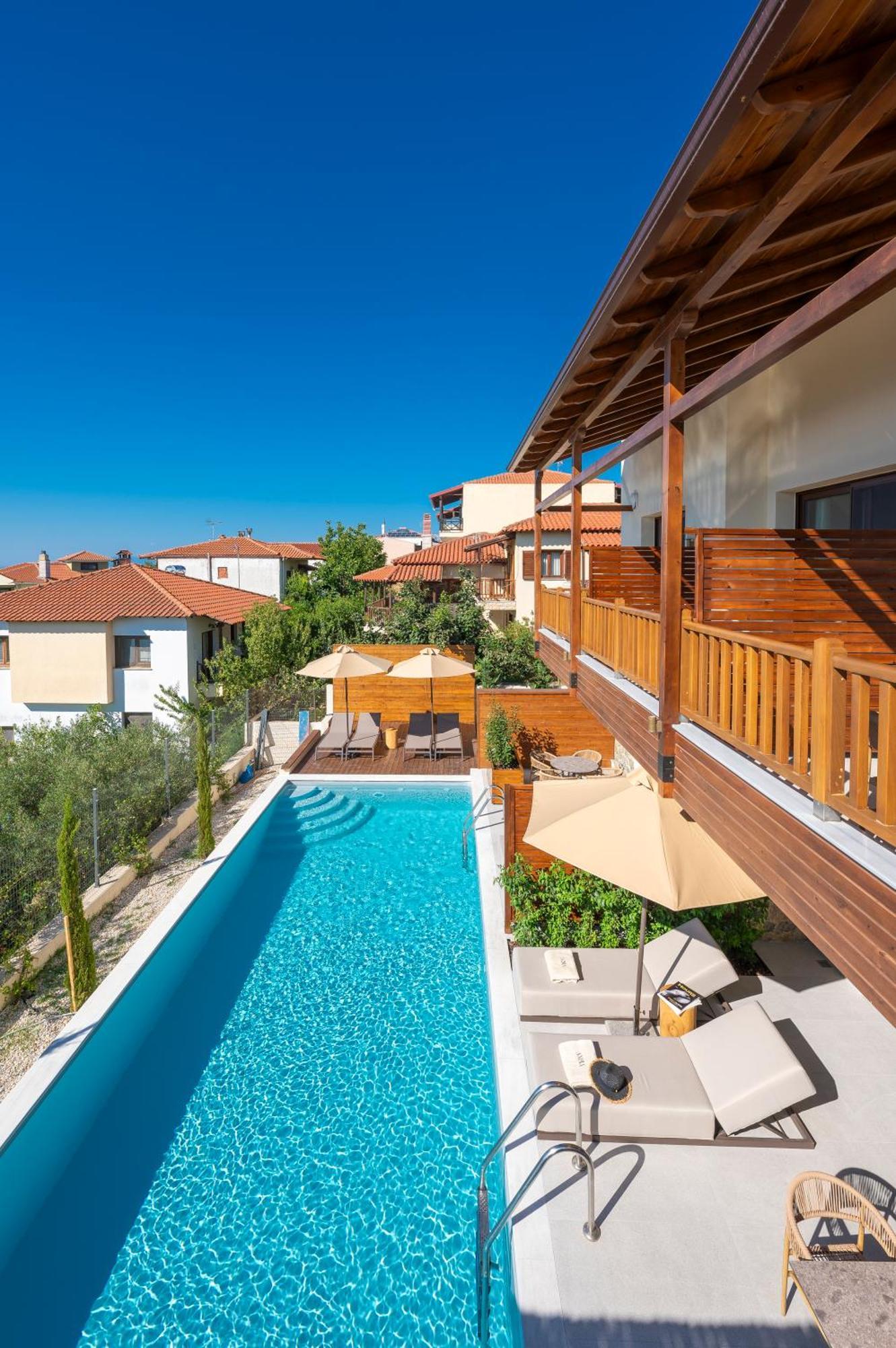 Anima Residence Nea Roda Exteriér fotografie